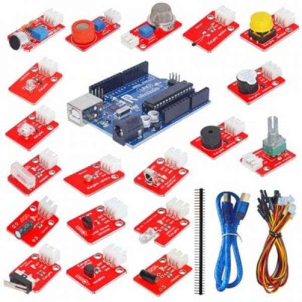 KT0024 Electronic Blocks Sensor Kit with UNO R3 Board Arduino DI