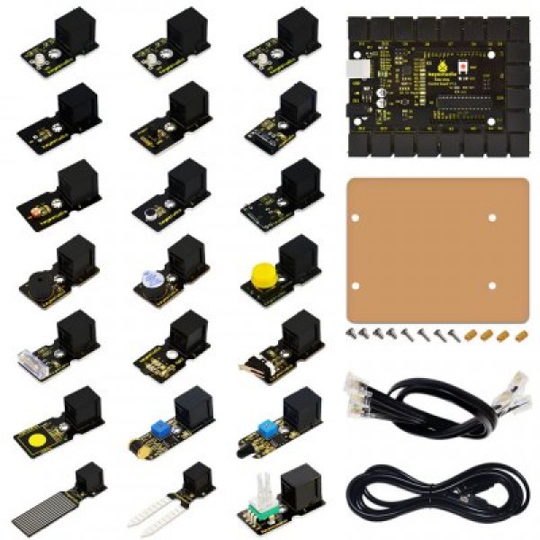 Keyestudio TS - 45 EASY Plug Learning Kit Compatible with Arduin