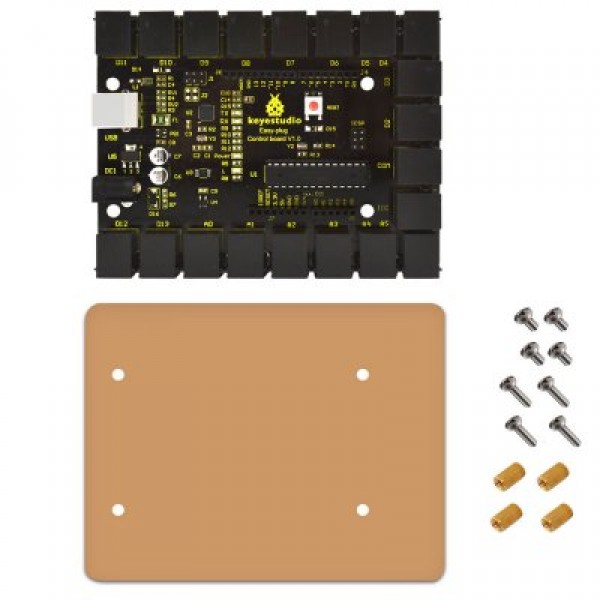 Keyestudio TS - 45 EASY Plug Learning Kit Compatible with Arduin