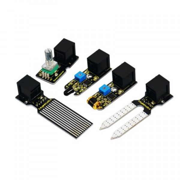 Keyestudio TS - 45 EASY Plug Learning Kit Compatible with Arduin